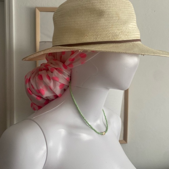 Chinese Laundry Pink Dots Infinity Scarf - Picture 2 of 11